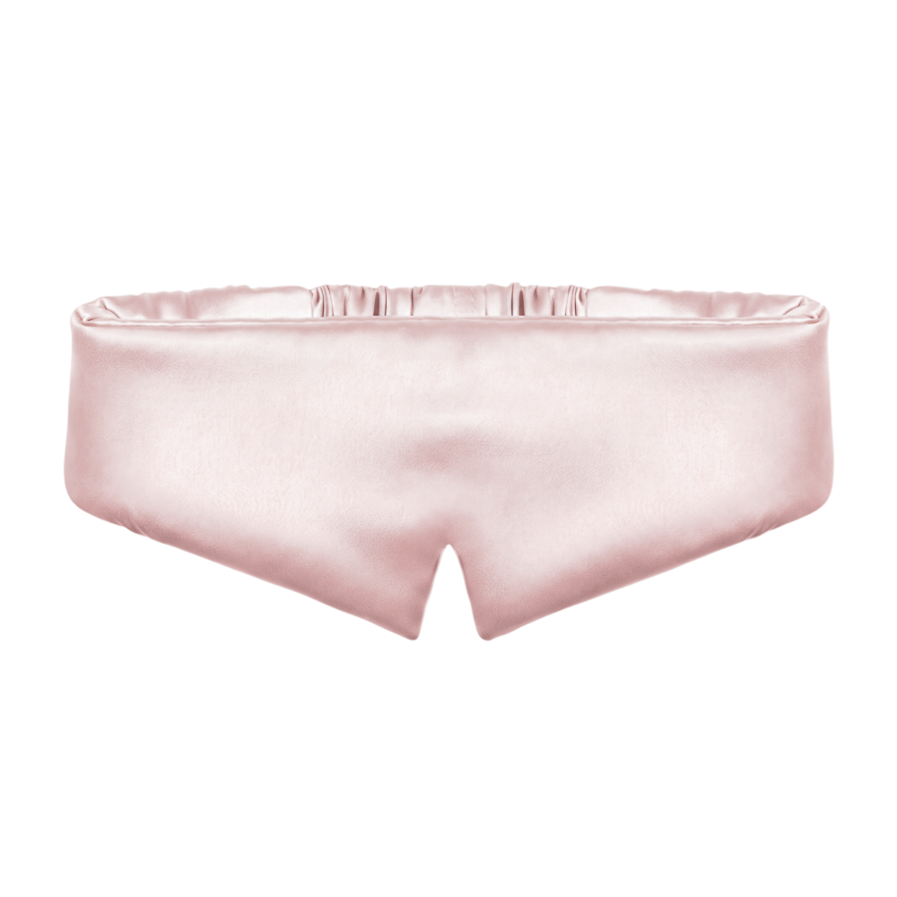 MON MOU Pure Silk³ Mask Pink - Шовкова маска для сну та відпочинку